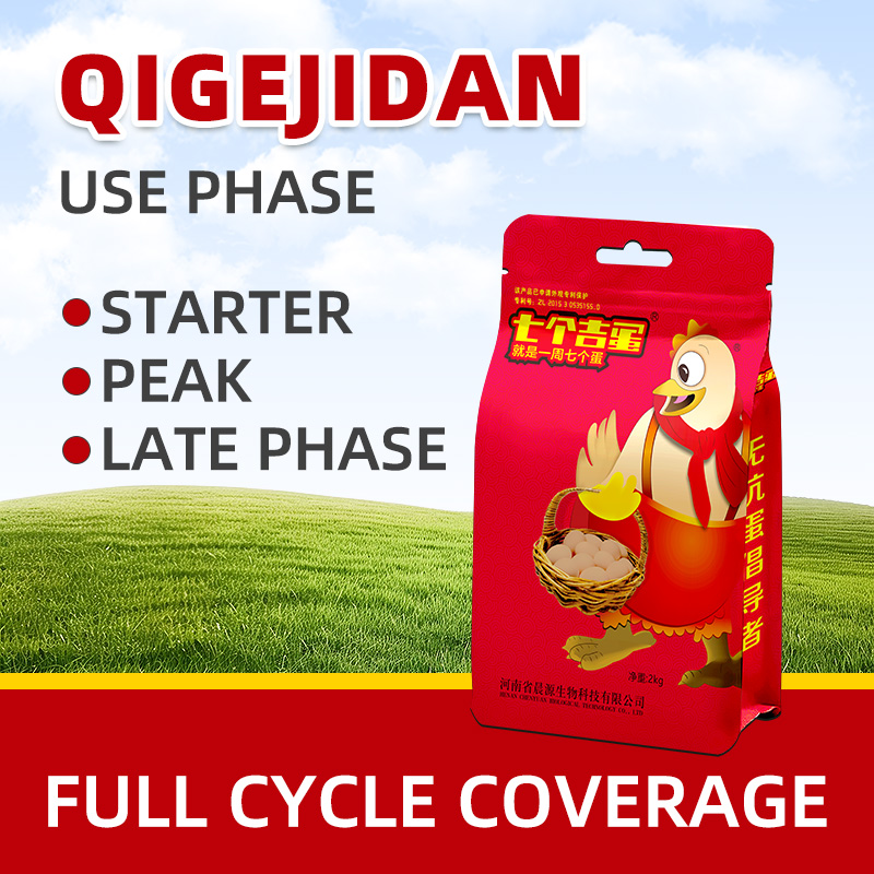 Seven Lucky Eggs Herbal Egg Booster & Higher Laying Rate & Longer Peak & Better Egg Quality