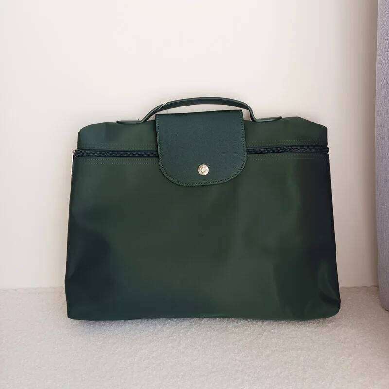 Women's New Simple Briefcase Large Capacity Handbag Flap Laptop Inner Bag