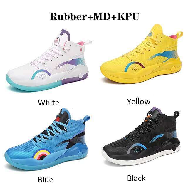 New Cushioned Basketball Shoes Casual Running Men's Fashion Sneakers