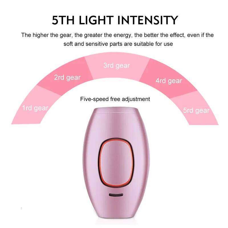 Hair freezing point painless laser permanent women's whole body underarm lip private parts hair removal device