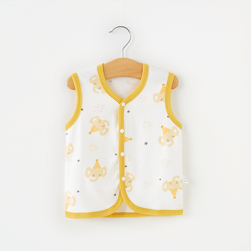 OEM ODM Spring Children's Vests Fashion Thin Vest Soft Comfortable Sleeveless Boys and Girls Jacket