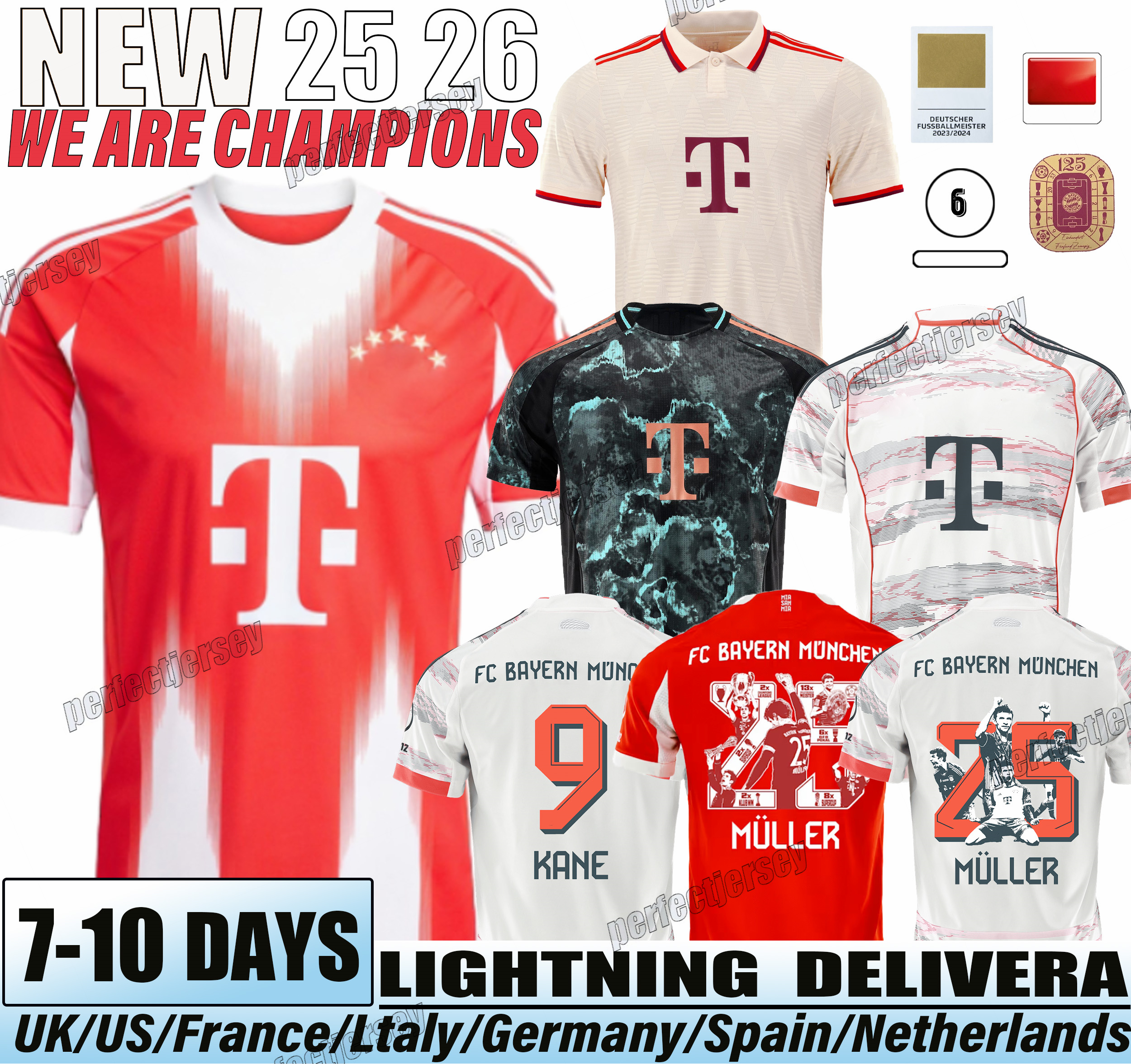 24 25 KANE BAYERNS MUNICH Soccer Jerseys MUSIALA DE LIGT Player Child Kits SANE HERNANDEZ Oktoberfest GNABRY ITO MULLER DAVIES KIMMICH football Shirt Men Kids kit