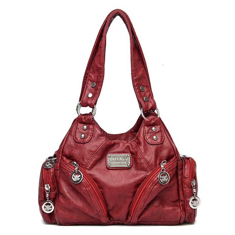 Free Shipping 2025 New Designer Bag Retro Luxury Wallet Trend Solid Color Large Capacity Women's Shoulder Bag High-end High-quality Handbag