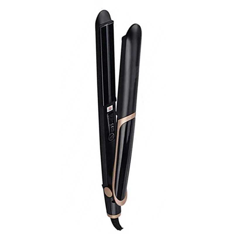 Hair Straightener Irons Ultrasonic Infrared Hair Iron LCD Display Hairs Flat Iron Board Recover Damaged Hair Irons W250610