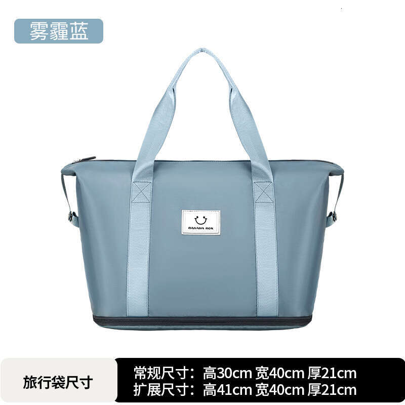 Famous brand bags can be used for travel, trolley case storage, new wet and dry separation suitcase, large capacity multi-function handheld fitness ba