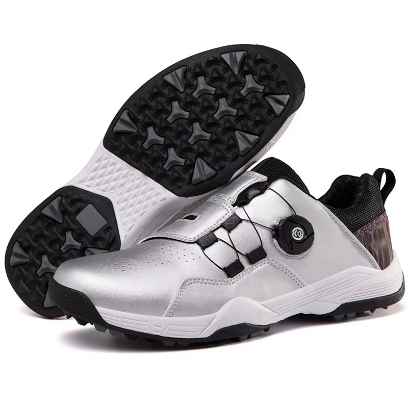 Golf Shoes Mens Trendy Offcourt Training Button Rotation Lightweight Waterproof Comfortable 241118