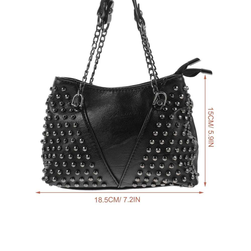 Crossbody Chain PU Handbags Satchel Big-Capacity Messenger Women Fashion Shoulder Purse Bag