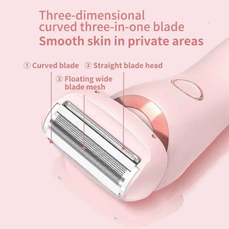 2 In 1 Electric Remover Women Epilator Bikini Face Shavers Hair Razors For Underarms Legs Ladies Body Trimmer