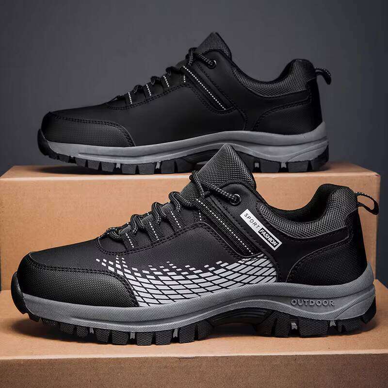 Hot Selling Outdoor Men Climbing Shoes Breathable Lightweight Mountain Hiking Boots