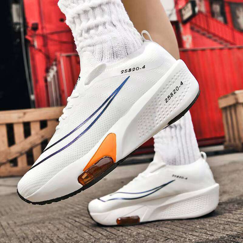 Hot Sale Air Cushion Running Fashionable Non-slip Men's Sports Cushioning Breathable Racing Shoes