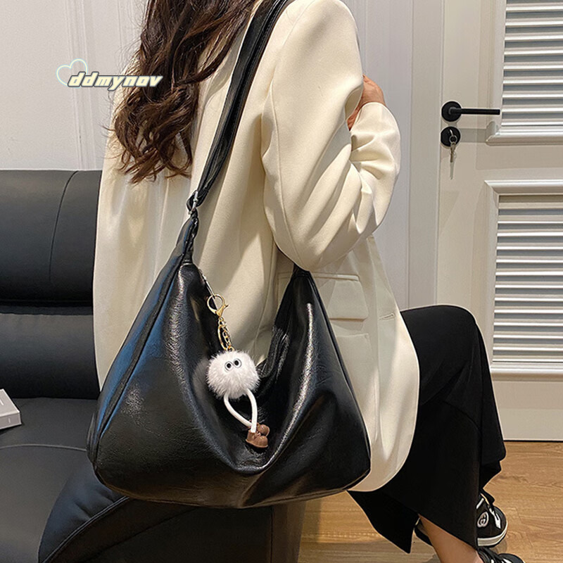 Fashion Commuter for Women 2024 New Fashionable Stylish Summer Shoulder Large Capacity Tote Bag ddmynov