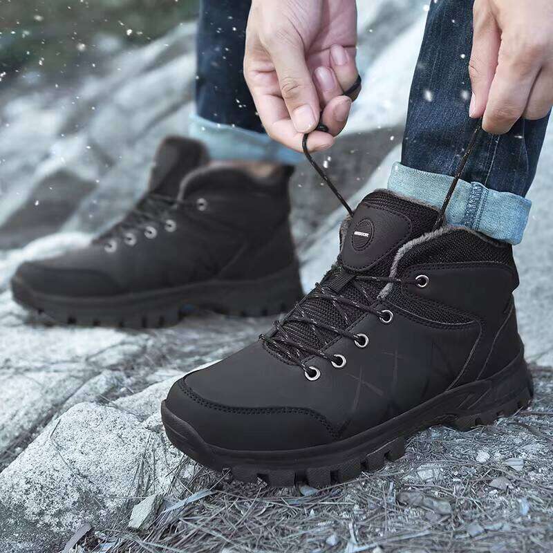 Wholesale High-quality Men's Hiking Outdoor Fashionable High Top Sports Lightweight Walking Shoes for Men