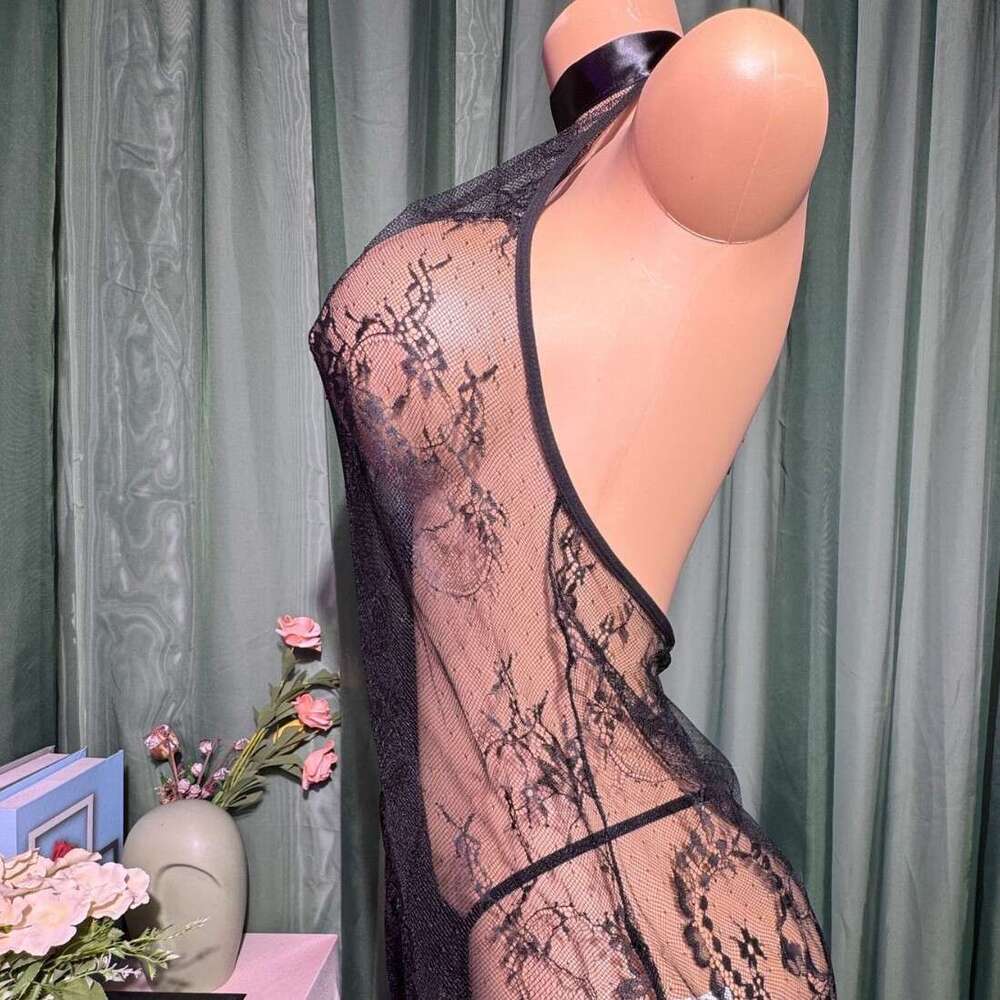 Spell Lingerie Porn Suits Mesh Couple Fun Lingerie Bed Temptation Abstinence Style Transparent Strap Sexy Sleepwear Set Sexy Lingerie