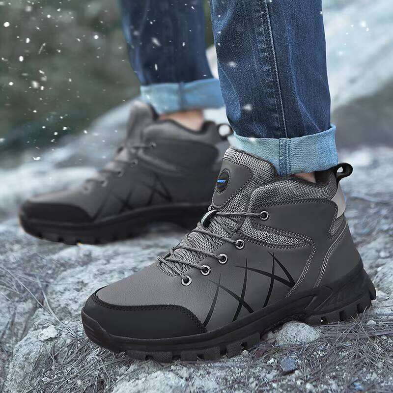 Wholesale High-quality Men's Hiking Outdoor Fashionable High Top Sports Lightweight Walking Shoes for Men