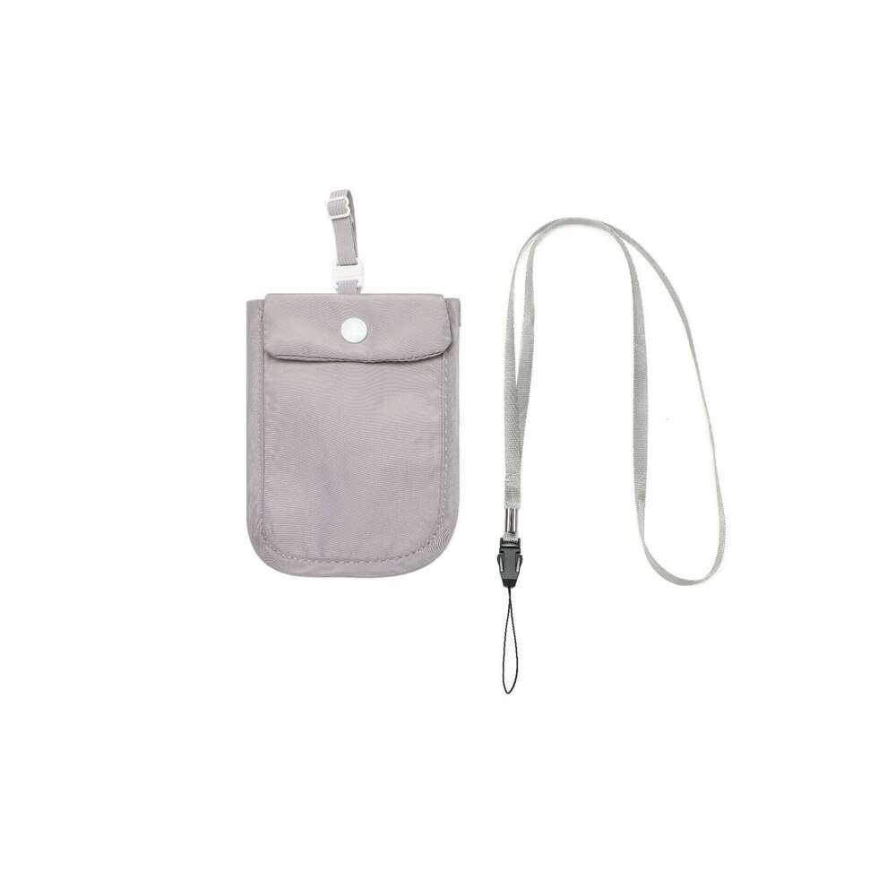 Ultra-thin Waterproof Underwear Coin Purse Travel Portable Sports Fitness Hidden Nylon Card Holder Hanging Close-fitting Small Bag