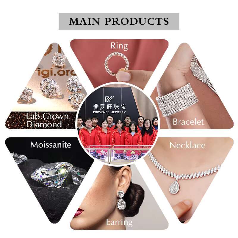 OACOCA S925 18k Gold Plated Moissanite Tennis Chain VVS Halo Loose Diamond Chains for Men Custom Jewelry
