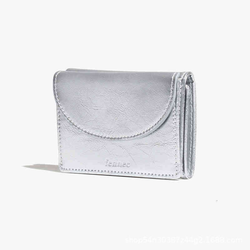 Fennec Wallet Half Round 70% off Stack Cute Cowhide Cash Bank ID Card Holder Coin Purse