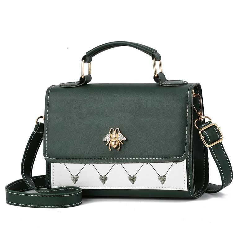 Free Shipping 2025 New Designer Bag Cross-border Fashion Bee Handbag Luxury Wallet Korean Fashion Women Shoulder Width Handbag High-quality Shopping B