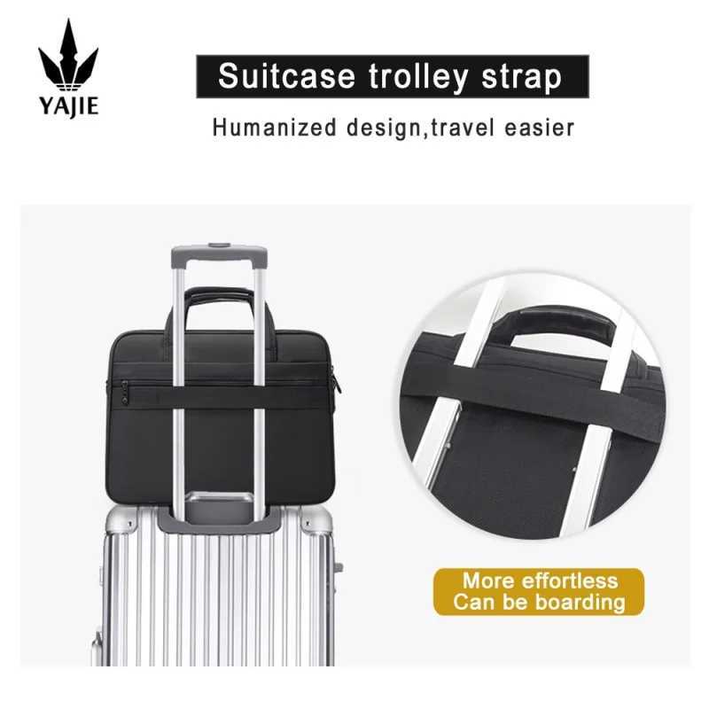 Large Capacity Briefcase Bag Men Business Bag 15.6 inches 17 inches 19 inches Laptop Bag Shoulder Bags Canvas Handbags messenger Bag W250610
