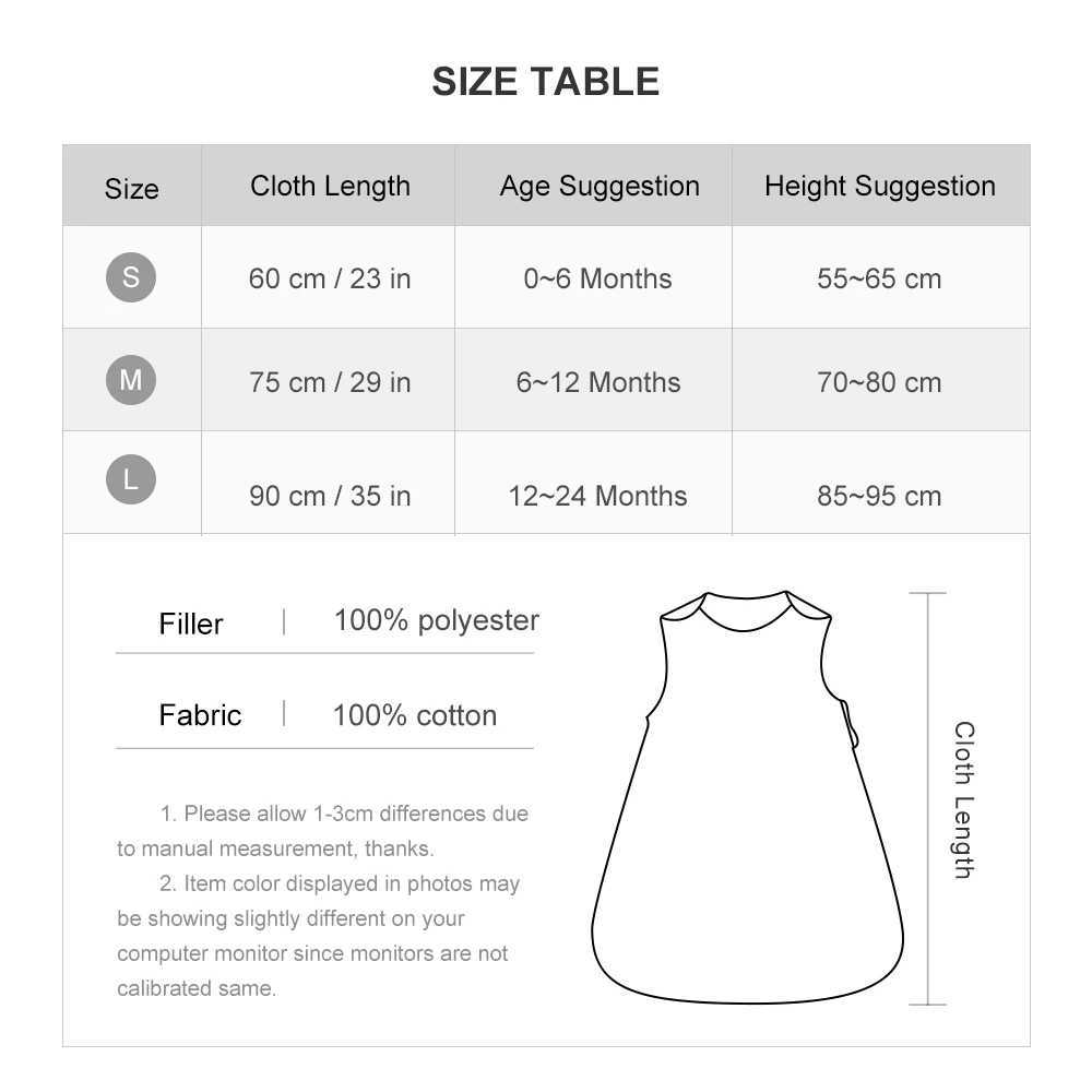 Baby Sleeping Bag Sleeveless Spring Baby Sleepsacks 3-24Months Kids Sleepwear Cute Animal Print Anti-Kick Blanket 2.5Tog y250610ZA70
