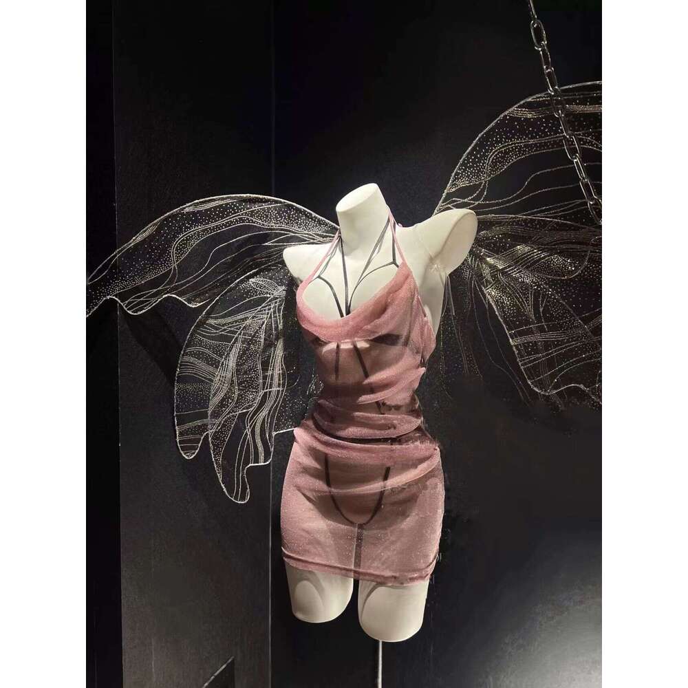 Spell Lingerie Porn Suits Feiying Xianzong Medusa Sexy Lingerie Transparent Bodycon Dress Nightdress Uniform Set Sexy Lingerie