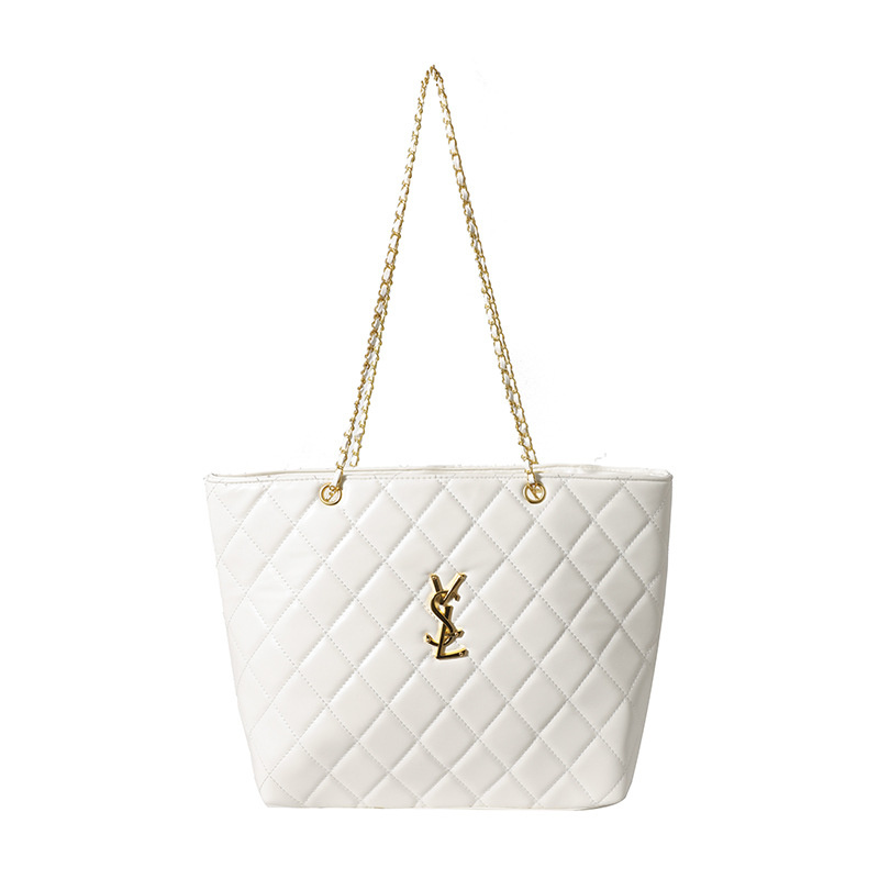 Designer bag free shipping 2025 new fashion light luxury high-end texture printed large capacity bucket bag, single shoulder crossbody bag for women