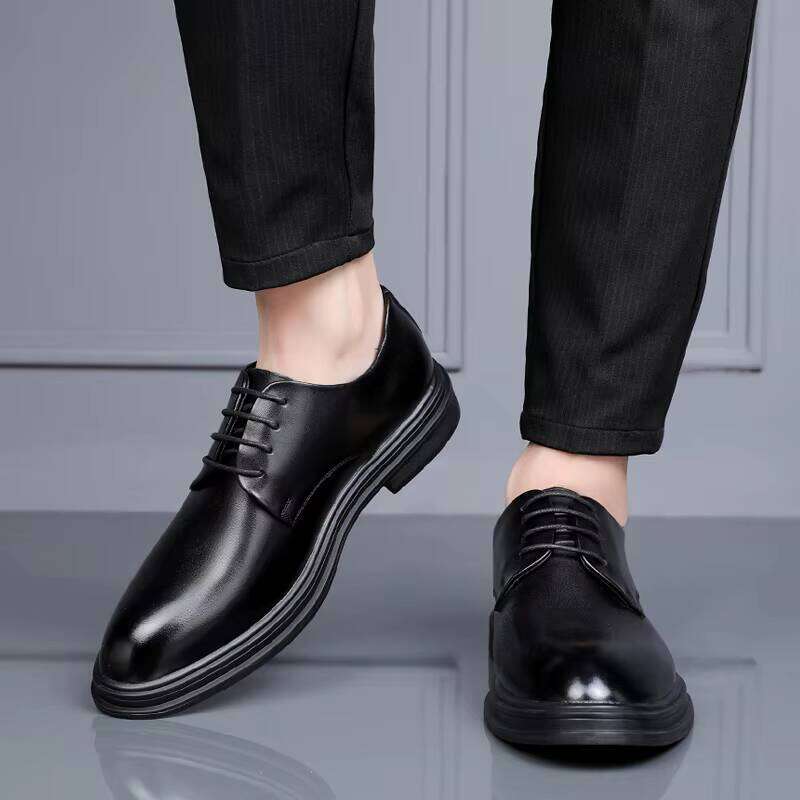 High Quality Genuine Formal Business Casual Men's Leather Shoes