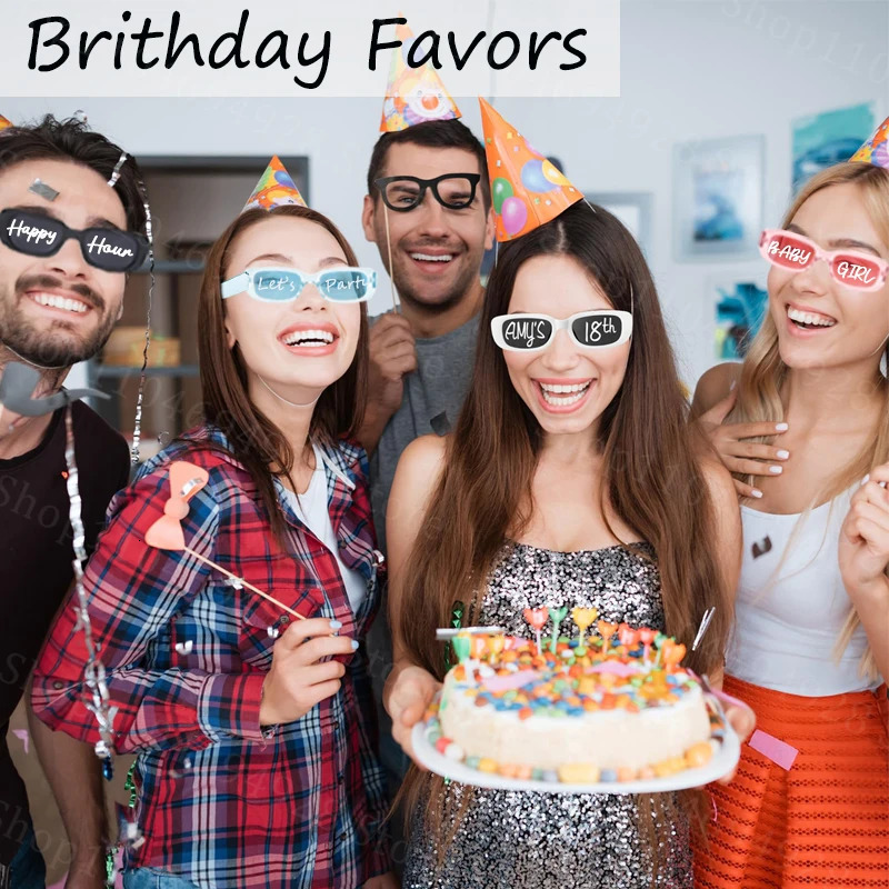 12-100Pcs Wedding Sunglasses with Pens Customizable Party Sunglasses Retro Rectangle Sunglasses for Bachelorette Birthday Decor 250530