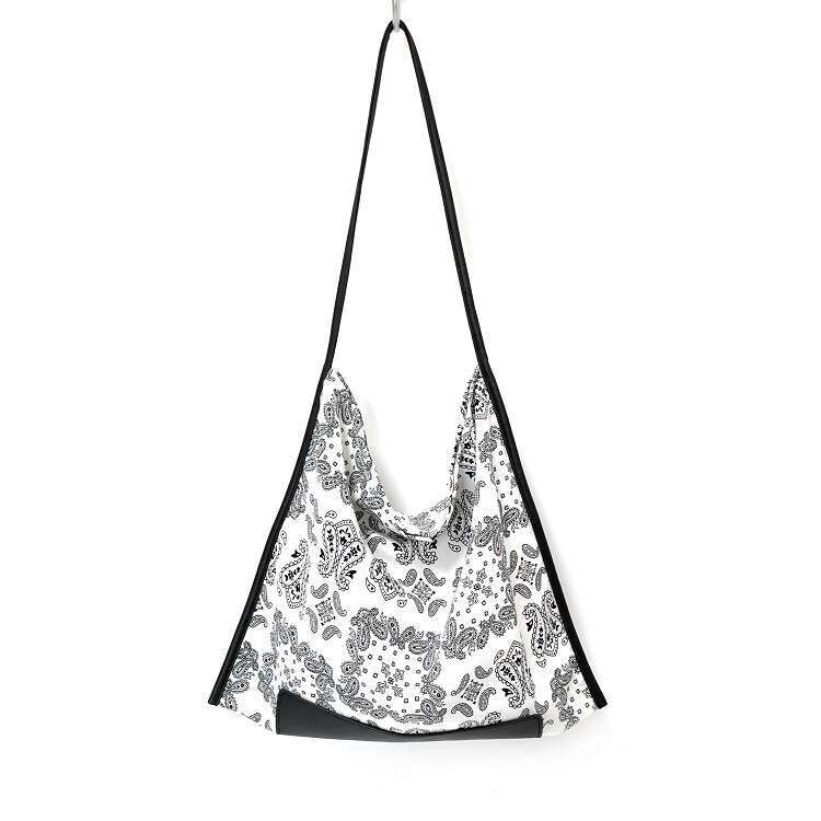 Korean Dongdaemun Women's 2021 New Trendy Printed Shoulder Paisley Pattern Cloth Bag Handbag