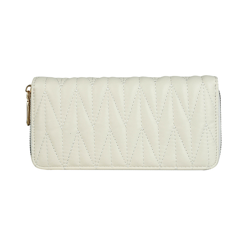 Free Shipping 2025 New Designer Bag Embroidered Women's Long Wallet Multi Card Slot Card Bag Fashionable Exquisite Practical Large Capacity Zero 