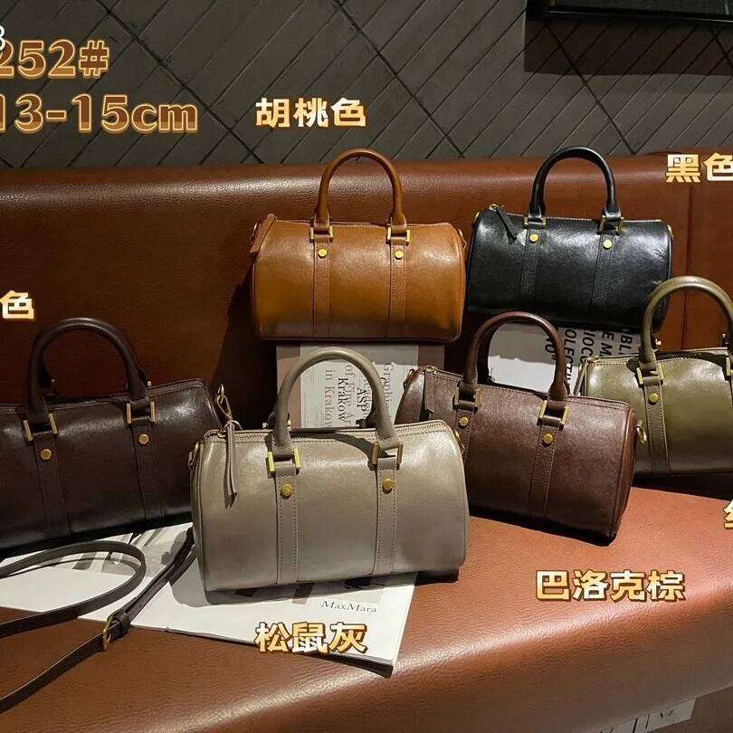 This Year's Popular Boston Women's Large Capacity 2024 New Autumn And Winter Casual Crossbody Handbag Pillow Bag