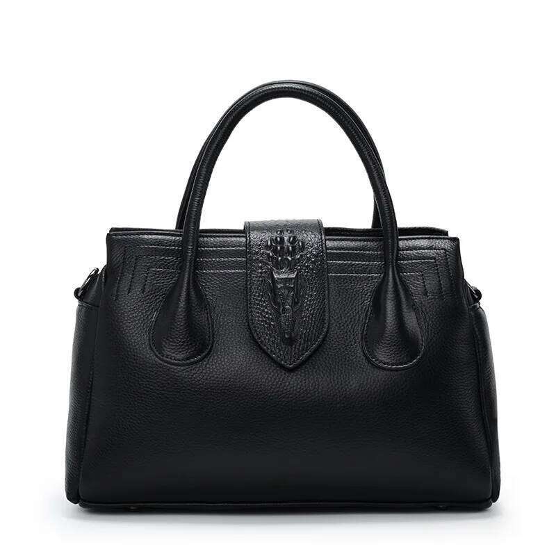 Real Leather New Versatile Single Shoulder Crossbody Fashionable Women's Bag, Luxurious Handbag 2025/06/10