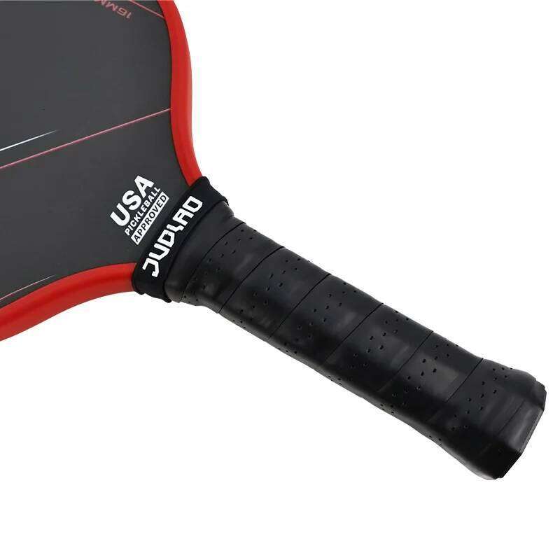 JUCIAO Thermoformed Unibody T700 Raw Carbon Fiber USAPA Approved Pickleball Paddle Spin Textured Surface With Foam Edge