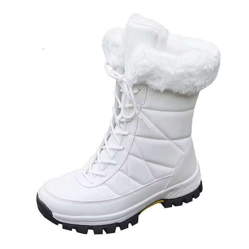 New Fashion Women's Casual Outdoors Warm Plush Women Snow Boots Running Sports Shoes