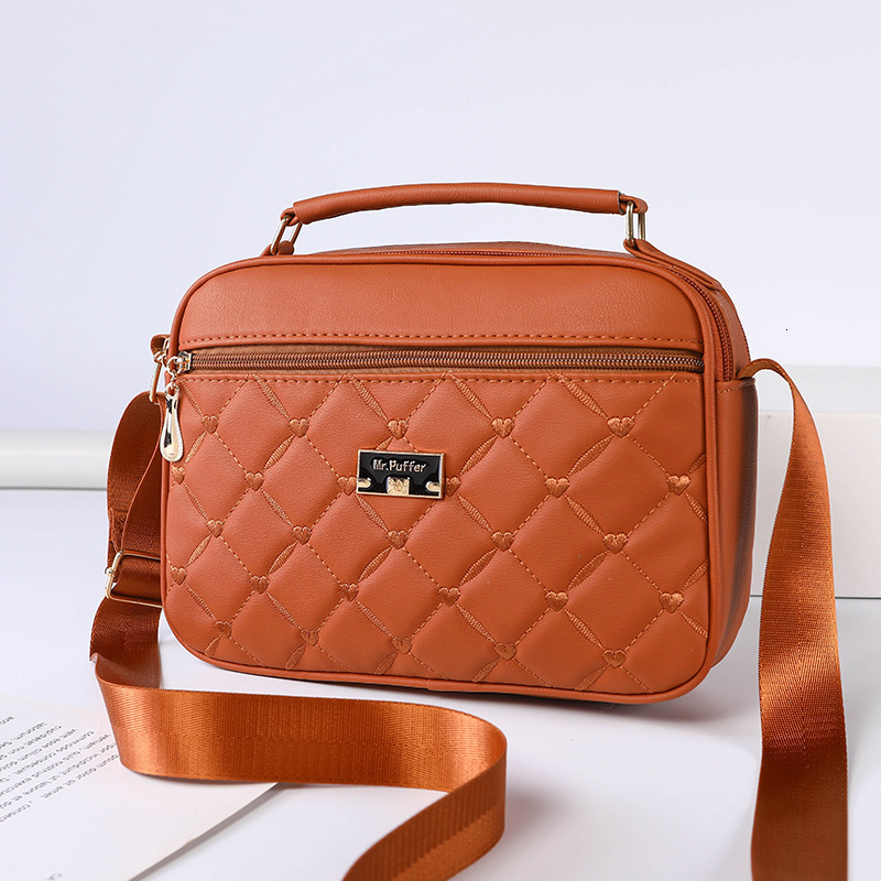 Free Shipping 2025 New Designer Bag Luxury Wallet Fashion Handbag Texture Women's Shoulder Bag