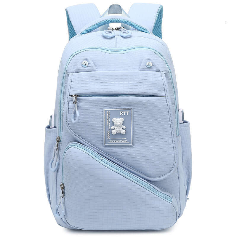Bag For Middle Girls, Elementary Students, Grades Three To Six, Lightweight, Spine-Protecting, Large Capacity, High School Students Backpack