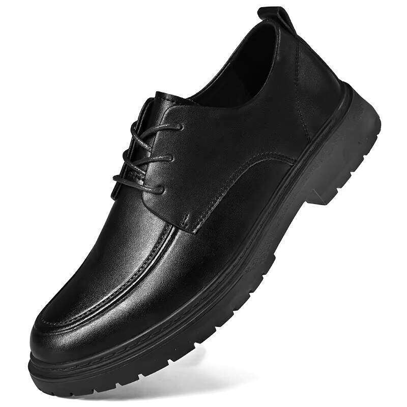 Factory Price High Quality Hot Sale Stylish New Model Casual Men Leather Dress Shoes