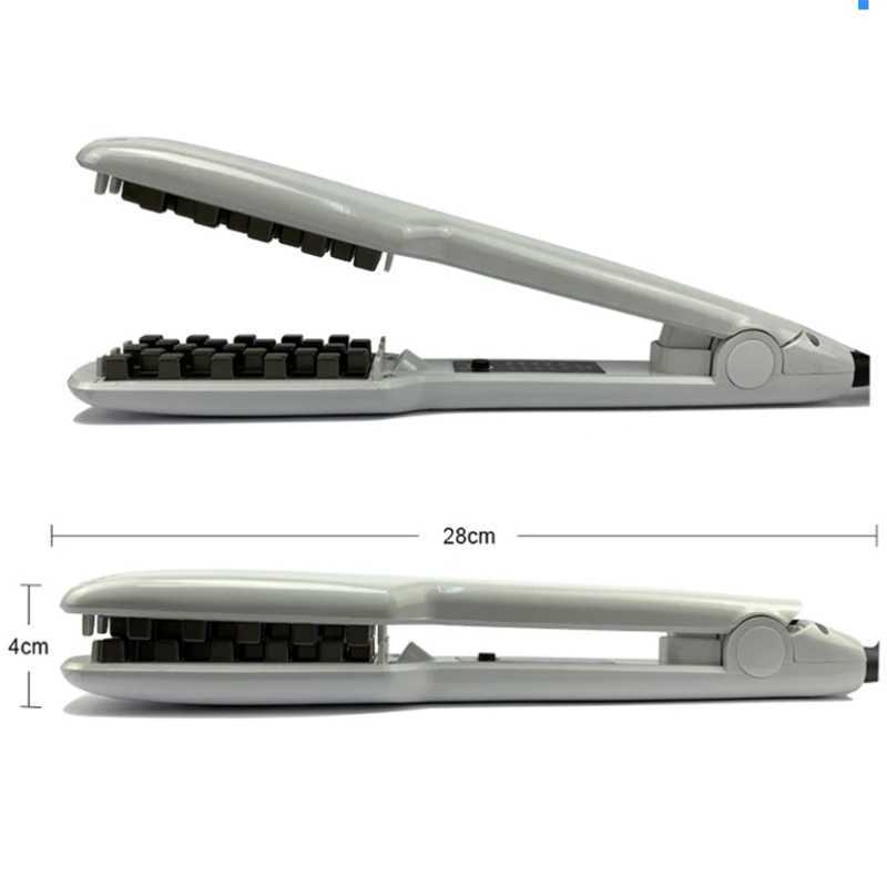 Multifunctional Professional Fluffy Iron Hair Straightener Ceramic Styling Crimping Perm Pliers Volumizing Hair Straightener W250610