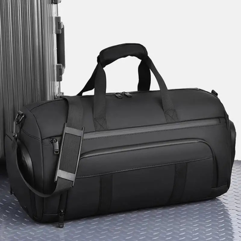 Travel Duffel Bag Outdoor Camping Hiking Swimming Bags with Shoes Pack Sports Gym Fitness Yoga Wet Dry Handbag Luggage Satchel 250605