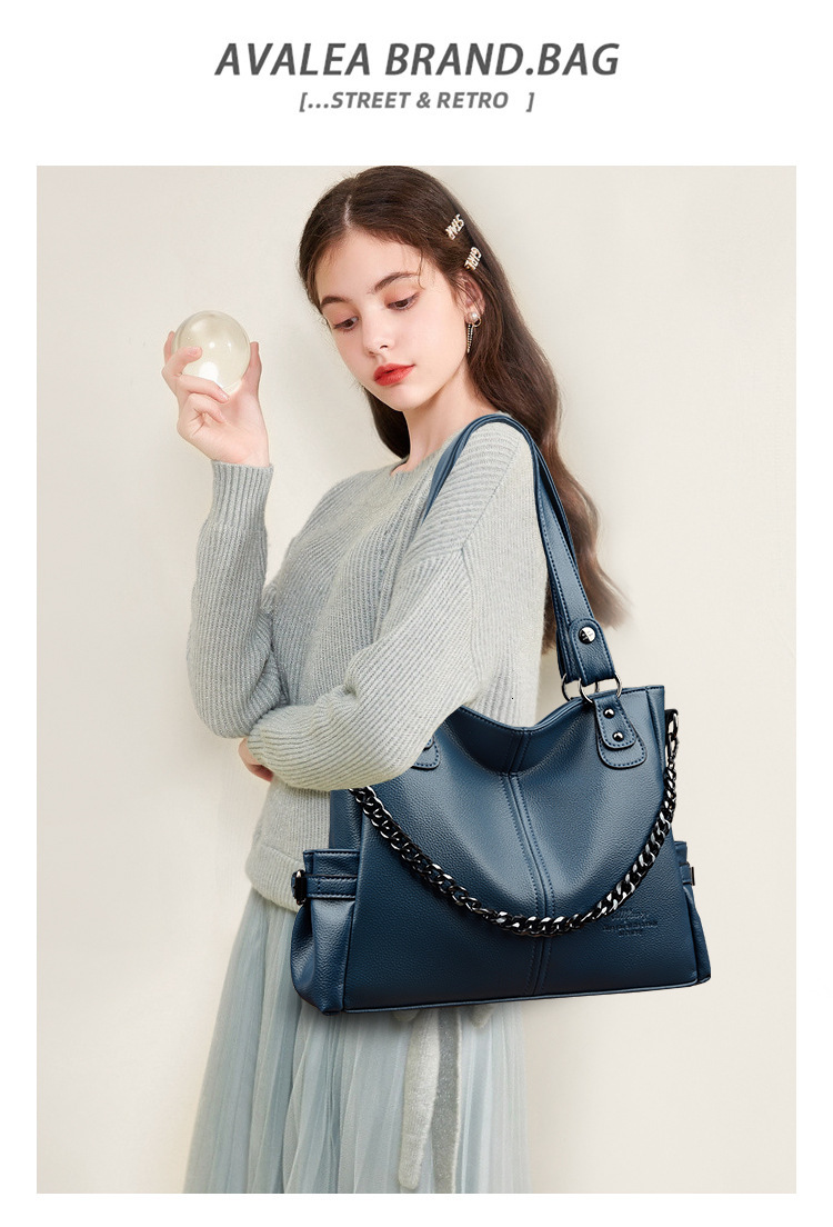 Free Designer Shipping Genuine Leather Bag For Women 2025 New Fashionable Luxury Versatile Tote Bag Large Capacity Underarm Bag Single Shoulder Crossb