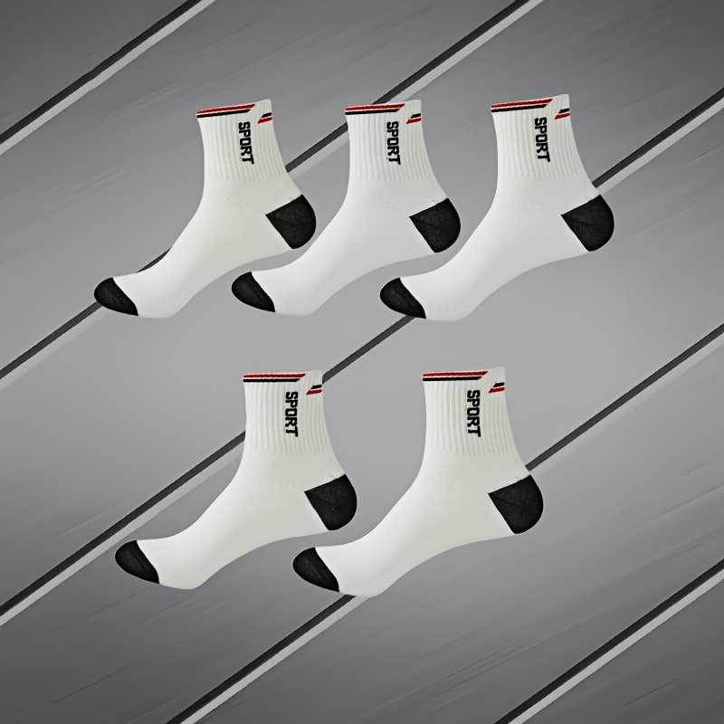 Mesh Fabric Breathable Sports Socks Featuring Comfort-Cushioned Sole for Enhanced Performance