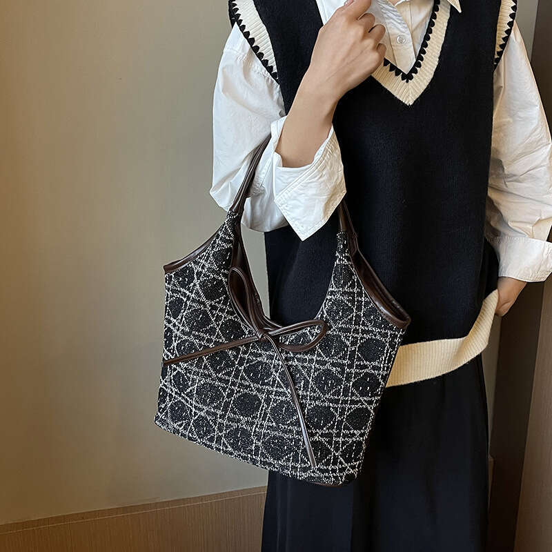 New Niche PU Tote For Women, Fashionable Strap Bowknot Handbag, Elegant Commuter Shoulder Underarm Bag
