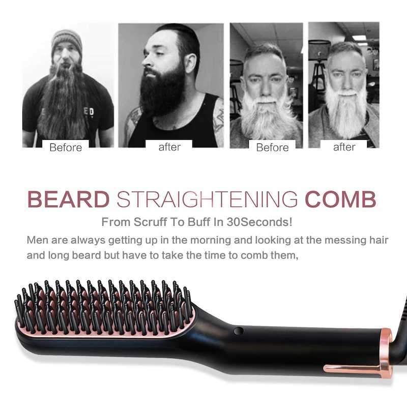 Professional fast heating electric hair straightener with negative ions multifunctional for dry and wet use modeling tools W250610