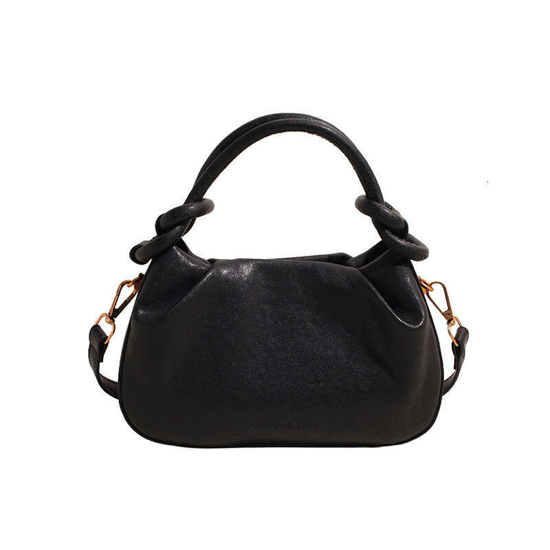 High-End Niche Single Shoulder For Women 2025 New Style Ladies Pleated Handbag Dumpling Chain Crossbody Bag