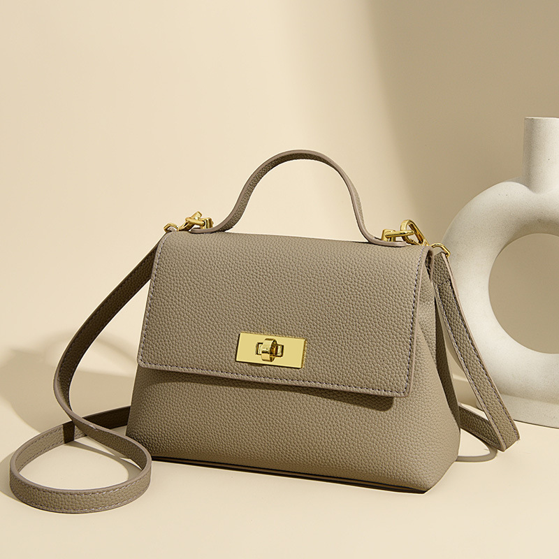Women's 2025 New Style Ladies' Small Simple Versatile Fashion Shoulder Soft Leather Commuter Crossbody Bag for Women