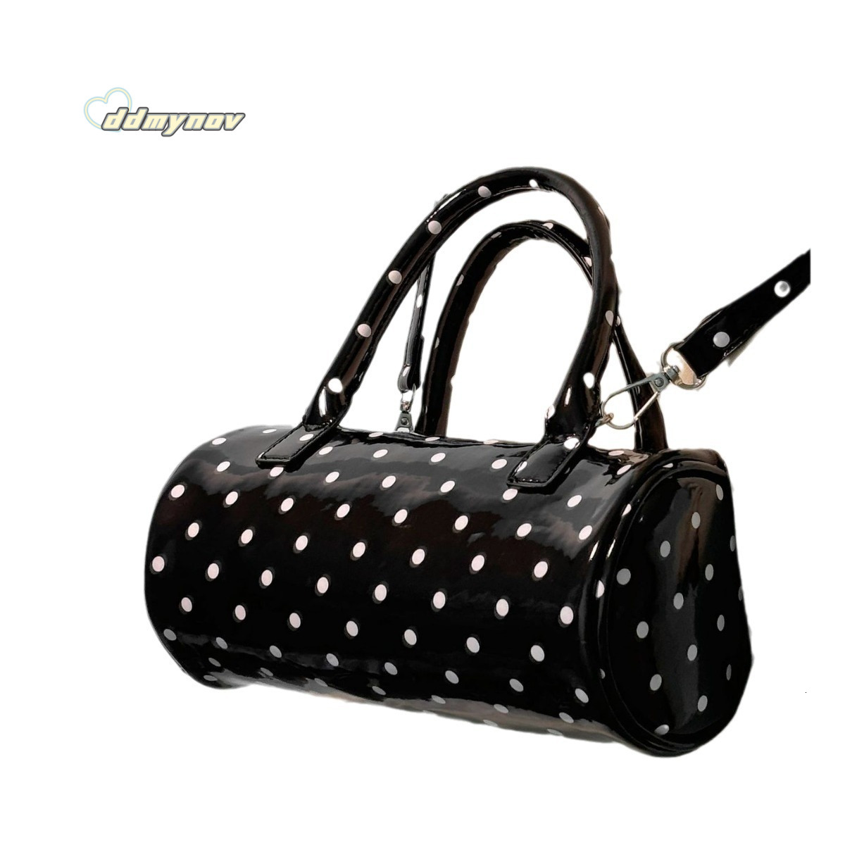 Niche Polka Dot Cake Women's Handbag 2024 New High-Value Commuter Shoulder Fashion Versatile Crossbody Bag ddmynov