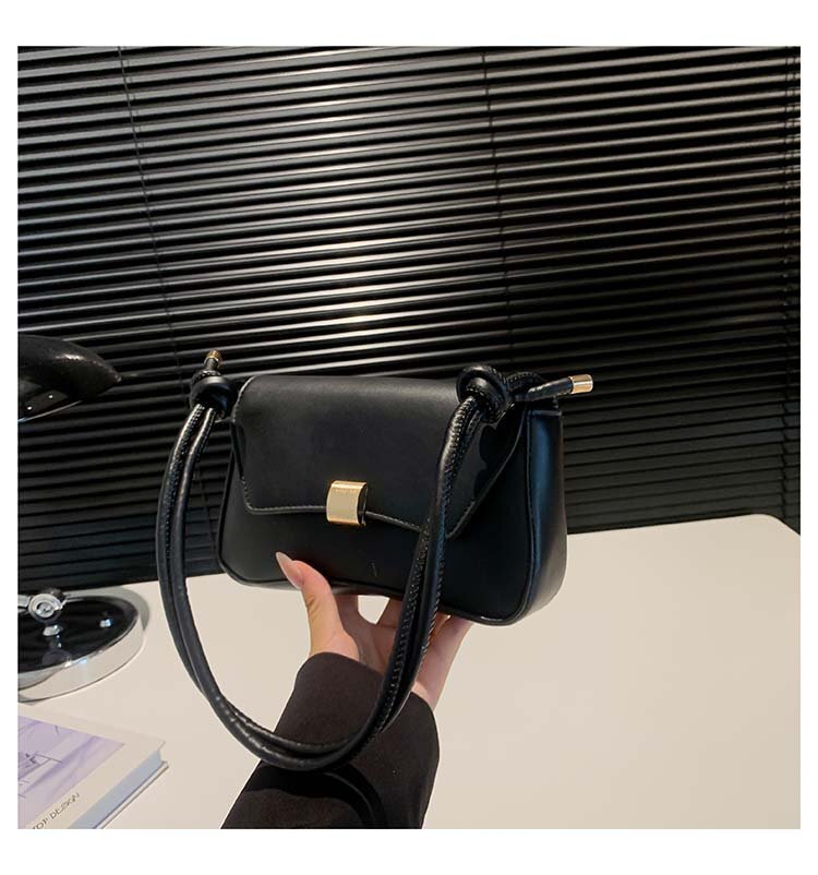 Free Shipping New Designer Bag For 2025 High-end Bag Women 2024 French Baguette Retro Handbag Underarm Luxury Wallet Stylish Girl Shoulder Crossbody S