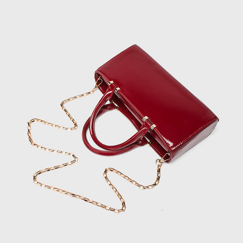 Z Brand Women's Bag 2024 Autumn New Arrival Deep Red Texture High-end Mini Shoulder Crossbody Handbag