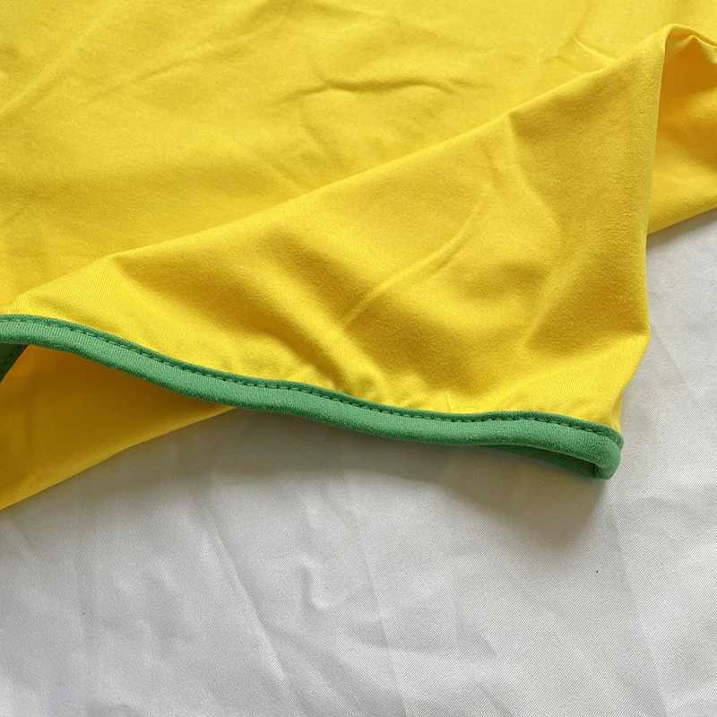 2024 Suspender Dress Women Beach Casual Short Dress Yellow Brasil Printed Long T Shirt Loose U Neck Sexy Summer Sling Mini Robe XJ250610