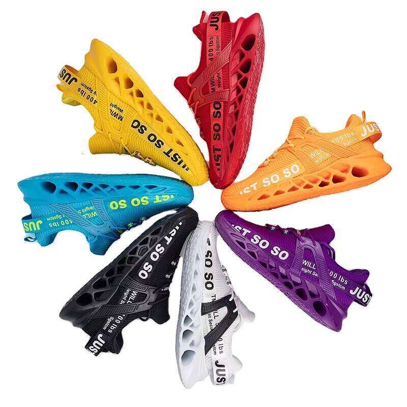 Wholesale New Men's Trend Women's Breathable Sports Running Gym Shoes Mesh Stylus EVA Rubber